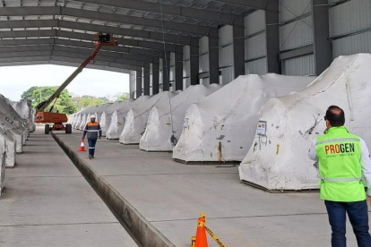 Central salitral, obra de generación eléctrica a cargo de Progen.