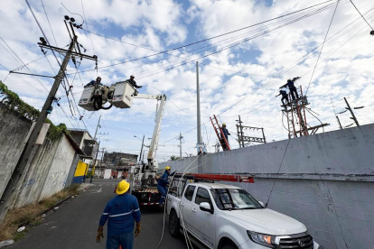 El corte de energía lo experimentarán dos sectores del norte de Guayaquil este 12 de junio.