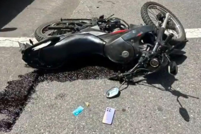 Los dos detenidos circulaban en una moto, en el sector de La Mariscal.