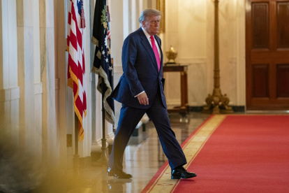 El presidente de Estados Unidos, Donald Trump.