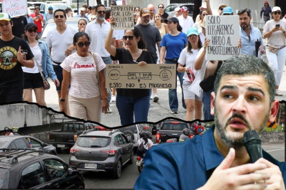 El alcalde Aquiles Álvarez defendió la construcción de dos pasos a desnivel en la avenida del Bombero, algo que ha sido rechazado por residentes de Los Ceibos.