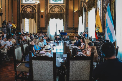 El Concejo Cantonal de Guayaquil aceptó la renuncia de Isabella Altuve durante la sesión de este jueves 5 de marzo.