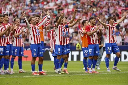 Atlético Madrid y Real Sociedad disputan el título de la Copa del Rey.