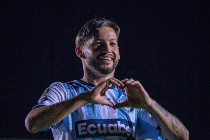 Pablo González jugador del Guayaquil City.