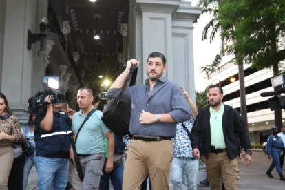 Este fue el primer día de AquilesÁlvarez como alcalde de Guayaquil.