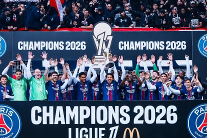 PSG es el Bicampeón de Francia con Willian Pacho.