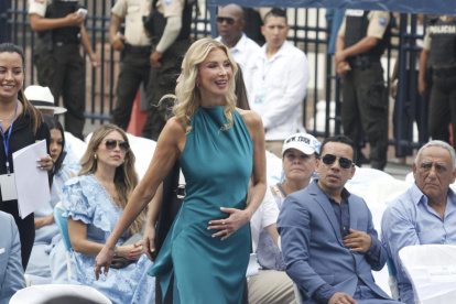 Soledad Diab defendió a Aquiles Álvarez en sesión del Concejo de Guayaquil.