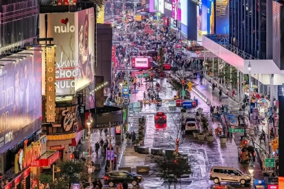 Times Square de Nueva York, será el lugar del banderazo ecuatoriano el 24 de junio.