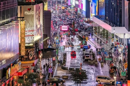 Times Square de Nueva York, será el lugar del banderazo ecuatoriano el 24 de junio.