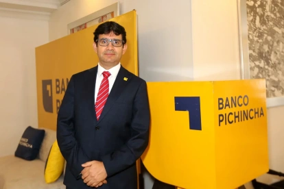 Xavier Donoso, vicepresidente Financiero de Banco Pichincha.