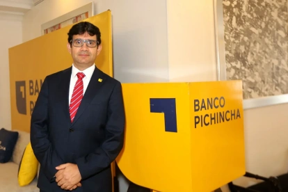 Xavier Donoso, vicepresidente Financiero de Banco Pichincha.