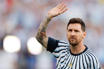 Lionel Messi de Argentina lleva 16 goles en los mundiales.