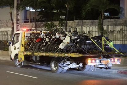 Operativo de la ATM en el sur de Guayaquil deja 19 vehículos retenidos.