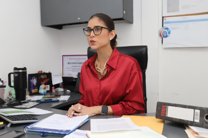 Daniela Falquez dialoga con EXPRESO.