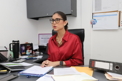 Daniela Falquez dialoga con EXPRESO.