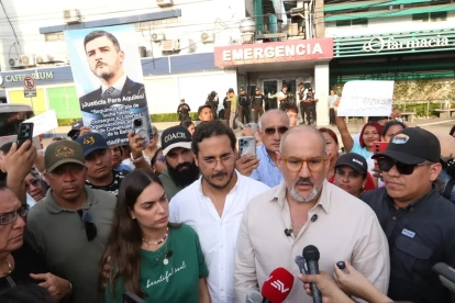 El doctor Julio César Cueva se pronunció luego de grabarse el video en la clínica.