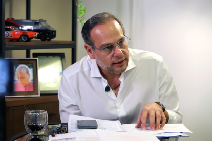 Andrés Roche dialoga con EXPRESO este miércoles 15 de julio de 2026.