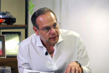 Andrés Roche dialoga con EXPRESO este miércoles 15 de julio de 2026.