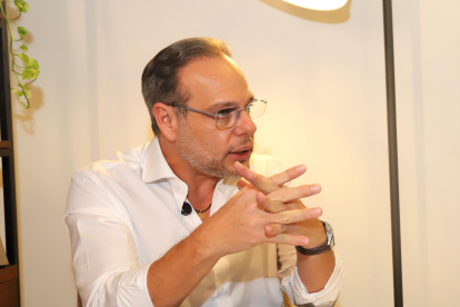 Andrés Roche durante un reciente diálogo con EXPRESO.