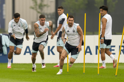 Lionel Messi lidera a la Selección de Argentina.