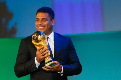 Ronaldo Nazário, leyenda brasileña y campeón mundial en 2022.