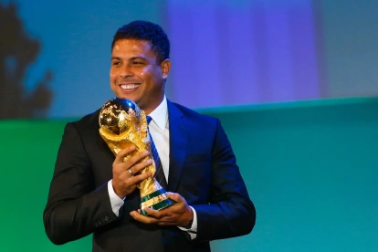 Ronaldo Nazário, leyenda brasileña y campeón mundial en 2022.