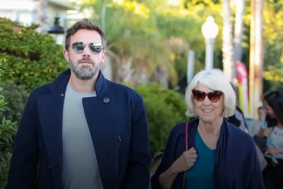Ben Affleck y su madre, Chris Affeck.