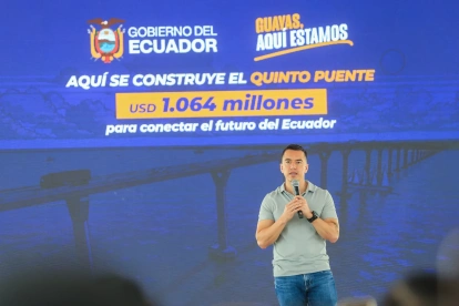 Daniel Noboa aseguró que la compra internacional de medicamentos continúa en fase de homologación sanitaria.