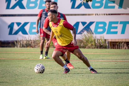 Matías Lugo volante de Barcelona SC.