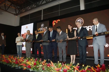 La inauguración de la Cumbre Mundial de Cacao en el Centro de Convenciones, en Guayaquil.