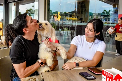 Cafeterías, restaurantes y comercios amplían sus espacios para recibir a las mascotas.