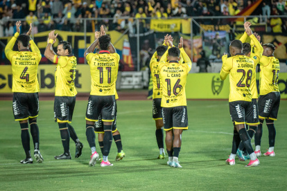 Barcelona SC empató 0-0 con Mushuc Runa y quedó al límite de la zona del hexagonal por el título.