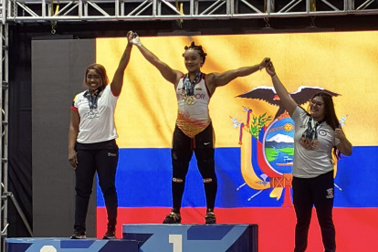 Neisi Dajomes regresó después de 14 meses por sanción. Y lo hizo como campeona panamericana.