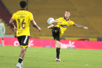 Damián Díaz manejó el ataque de Barcelona SC ante Independiente del Valle.