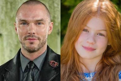 Nicholas Hoult, quien interpretaba a Gilderoy Lockhart, y Gracie Cochrane, a Ginny Weasley, en ‘Harry Potter’.