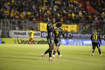 Barcelona SC rescató un agónico empate ante Aucas por la fecha 29 de la LigaPro 2026.