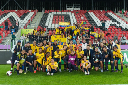 La selección de Ecuador sub-20 sumó tres puntos en el Mundial sub-20.