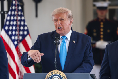 El presidente de Estados Unidos, Donald Trump.