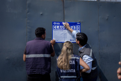 La clausura se registró en el sur de Guayaquil.