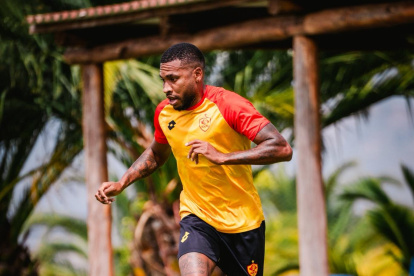 Ayrton Preciado jugador clave de Aucas.