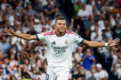 Mbappé el crack del Real Madrid.