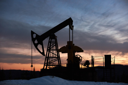 Operación de extracción de petróleo.