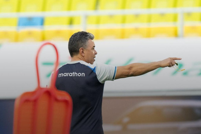 Marcelo Gallardo entrenador de Ecuador y su primer partido con la Tri.