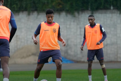 John Mercado durante los trabajos de la Selección de Ecuador en Asia, donde empieza a conocer la idea de Marcelo Gallardo.