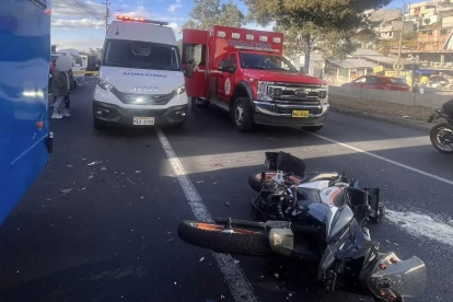 En 2025, los motociclistas representaron el 44% de las víctimas fatales por siniestros de tránsito en Quito.