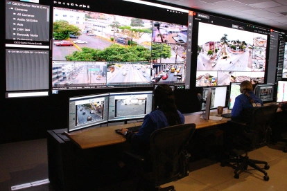 El sistema de videovigilancia identifica en tiempo real la disposición de basura en sitios no autorizados.