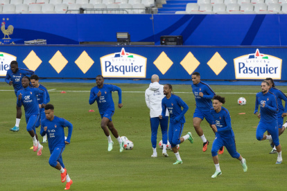 La Selección de Francia recibe a Italia en la UEFA Nations League.