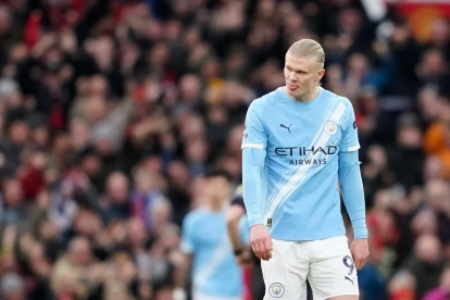 Erling Haaland es la figura del ataque en Manchester City.