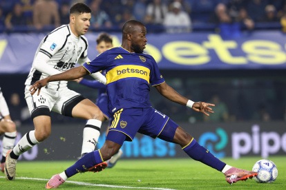 Enner Valencia, delantero ecuatoriano de Boca Juniors.