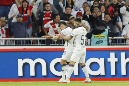 Liga de Quito se quedó con los tres puntos ante Barcelona SC.